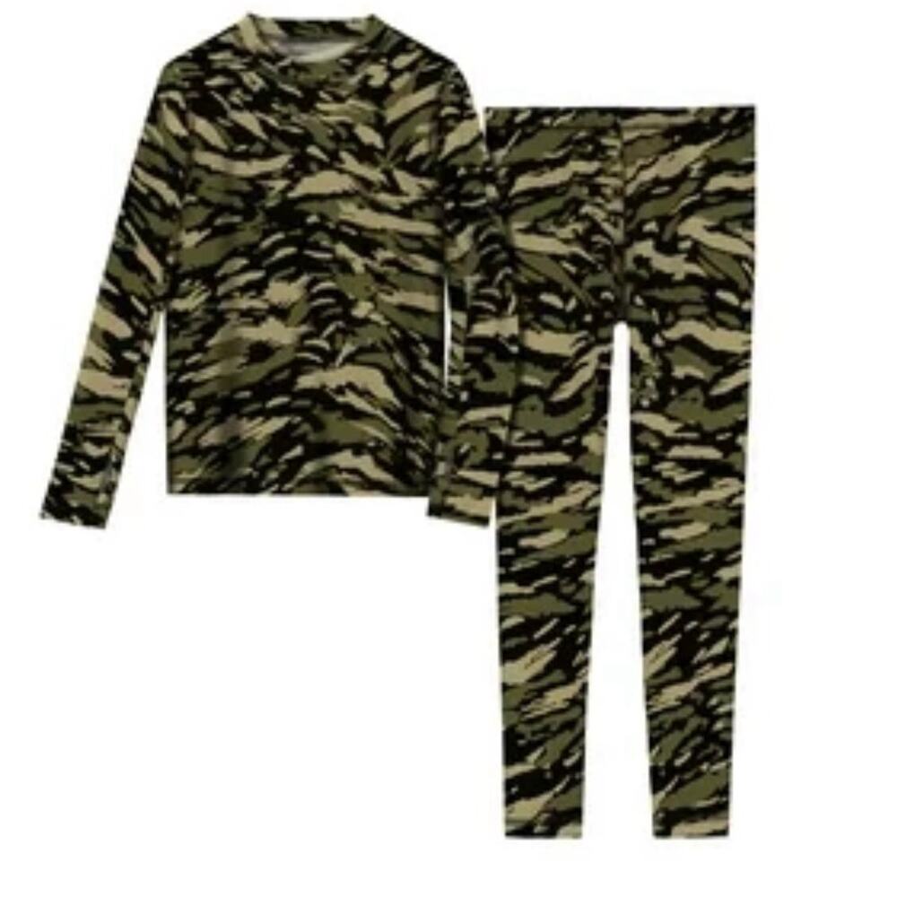 Athletic Works Camo Base Layer Outfit - Girls Size Large